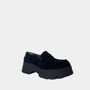 Mocassins Clio Tuil Incertain - Tori - Velours Noir