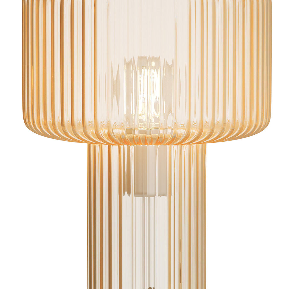 Verra - Fluted Glass Table Lamp