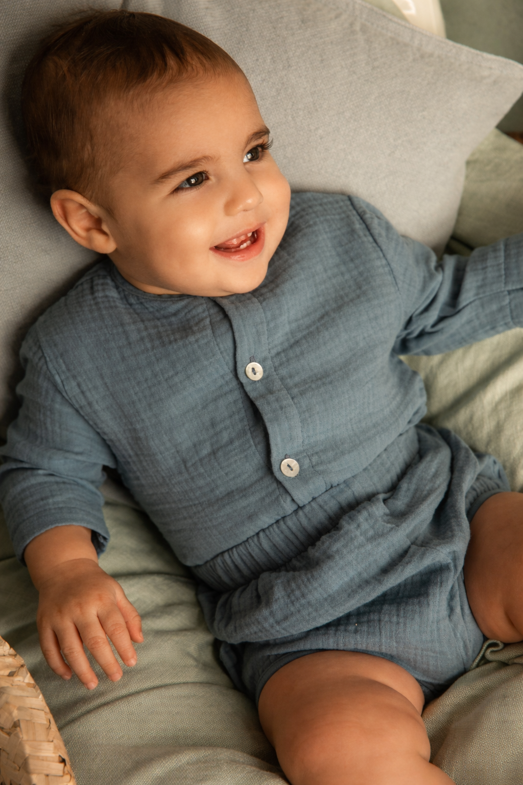 Chemise Gaze Bleu