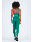 Women's Yoga Leggings emerald green