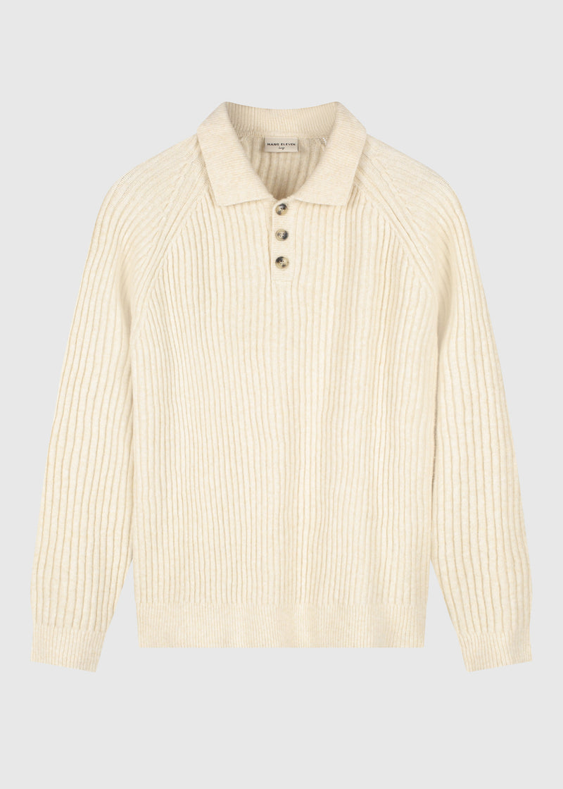 Soft Structure Polo Shirt - Sand