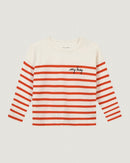 "very busy" long-sleeved moulin sailor shirt#color_ivory-poppy