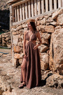 VESTA Chocolat - Robe Coton