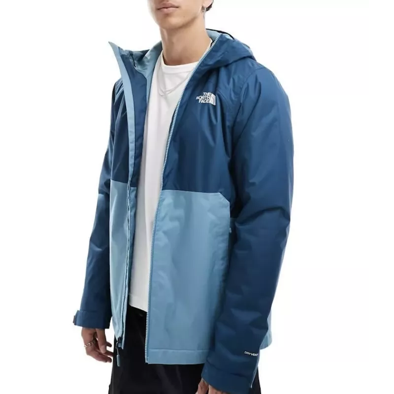 The North Face - Chaqueta con capucha Millerton Zip - Azul agua/Azul cielo