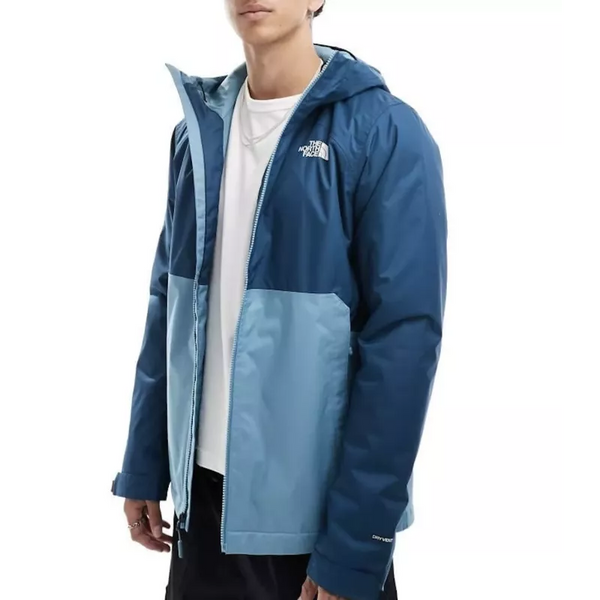 The North Face - Chaqueta con capucha Millerton Zip - Azul agua/Azul cielo