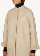 Loulou Studio - Veste Alabat En Shearling - Beige - Femme