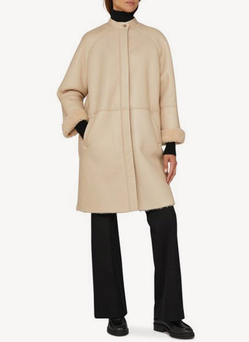 Loulou Studio - Veste Alabat En Shearling - Beige - Femme