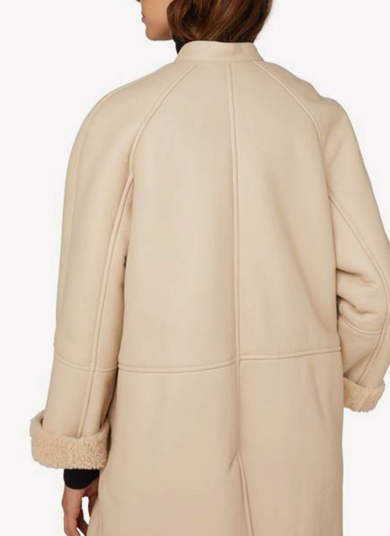 Loulou Studio - Veste Alabat En Shearling - Beige - Femme