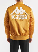 Kappa - Veste Bombers 222 Banda - Yellow Ochre-White - Homme