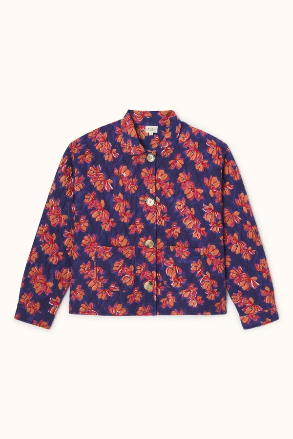 Chaqueta Bhavia - Violeta Navy