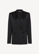 Tom Ford - Veste Blazer Croisée - Black - Femme