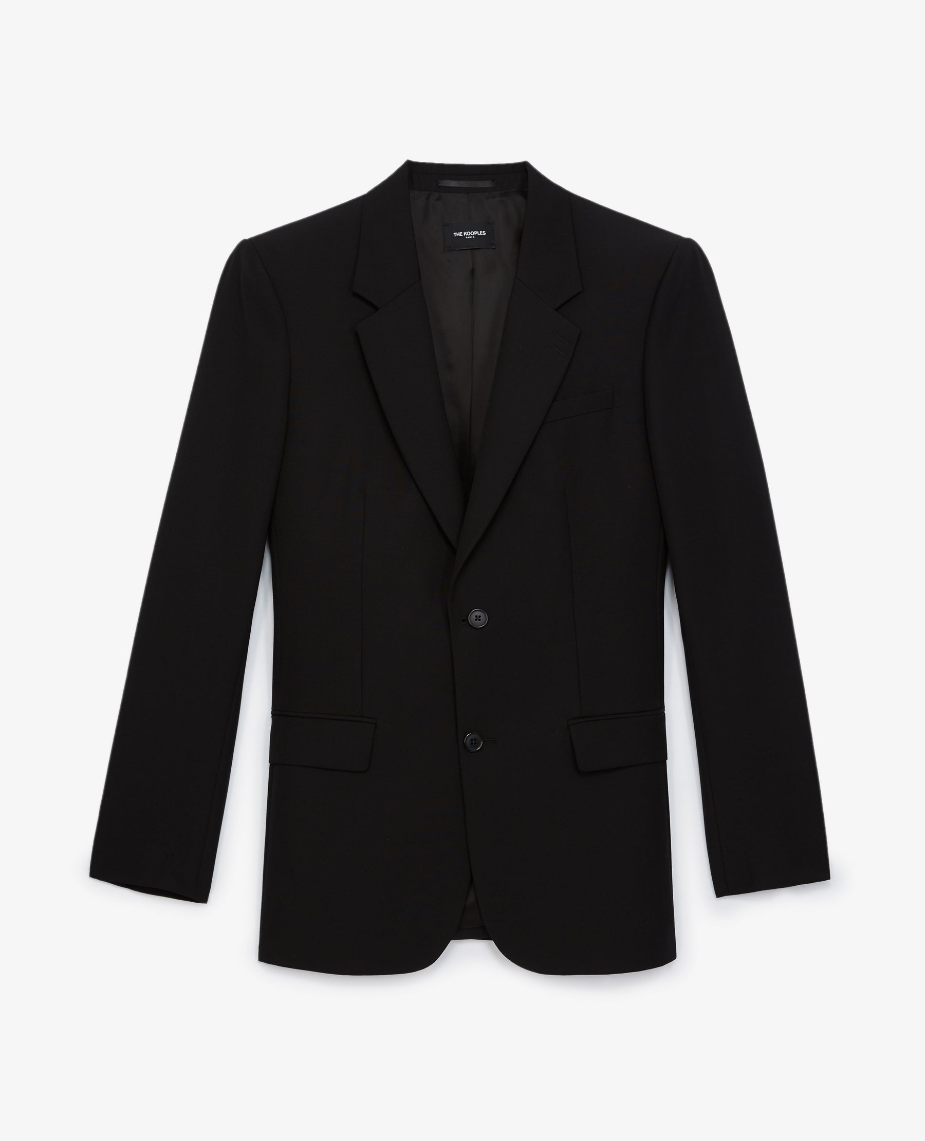 The Kooples - Veste Blazer Laine Noire - Homme