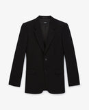 Chaqueta blazer de lana negra - Hombre