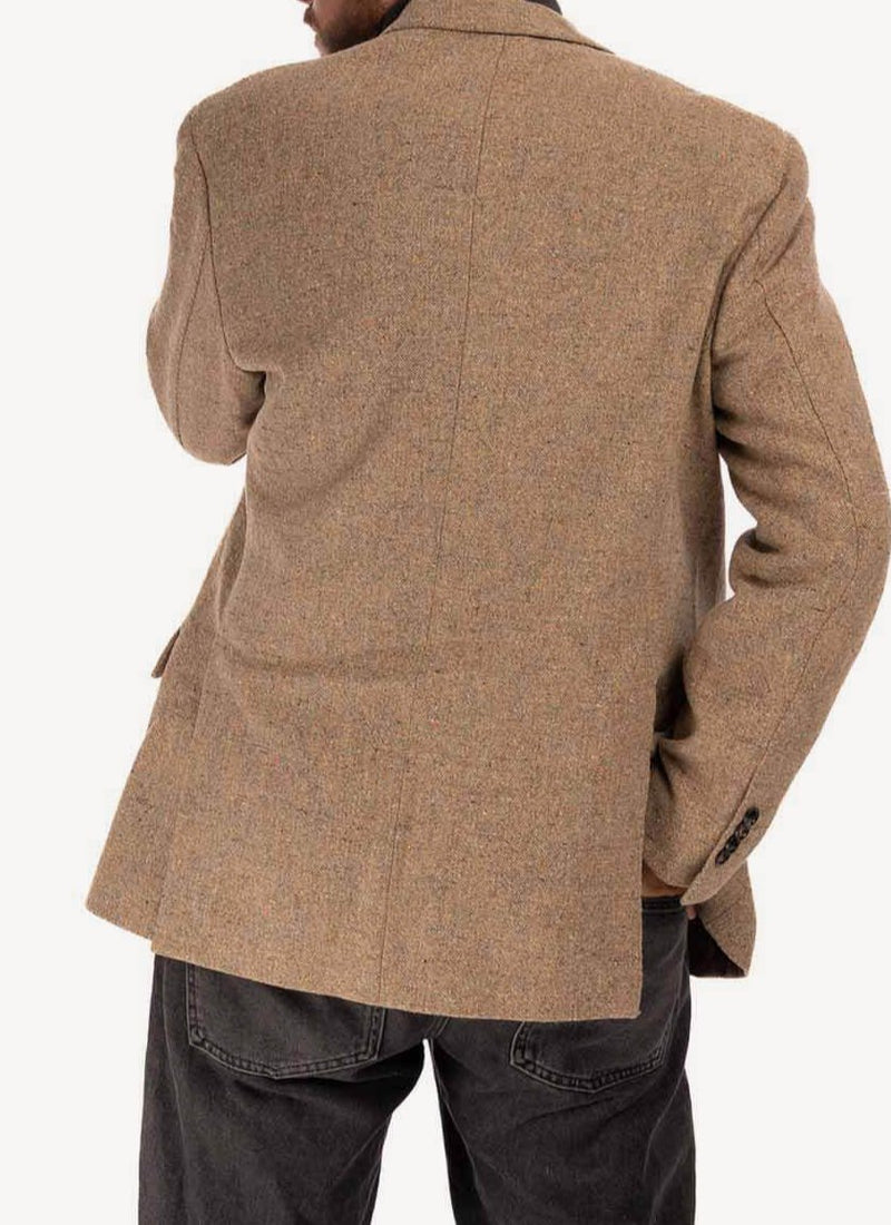 Trussardi - Veste Blazer Texturée - Marron - Homme