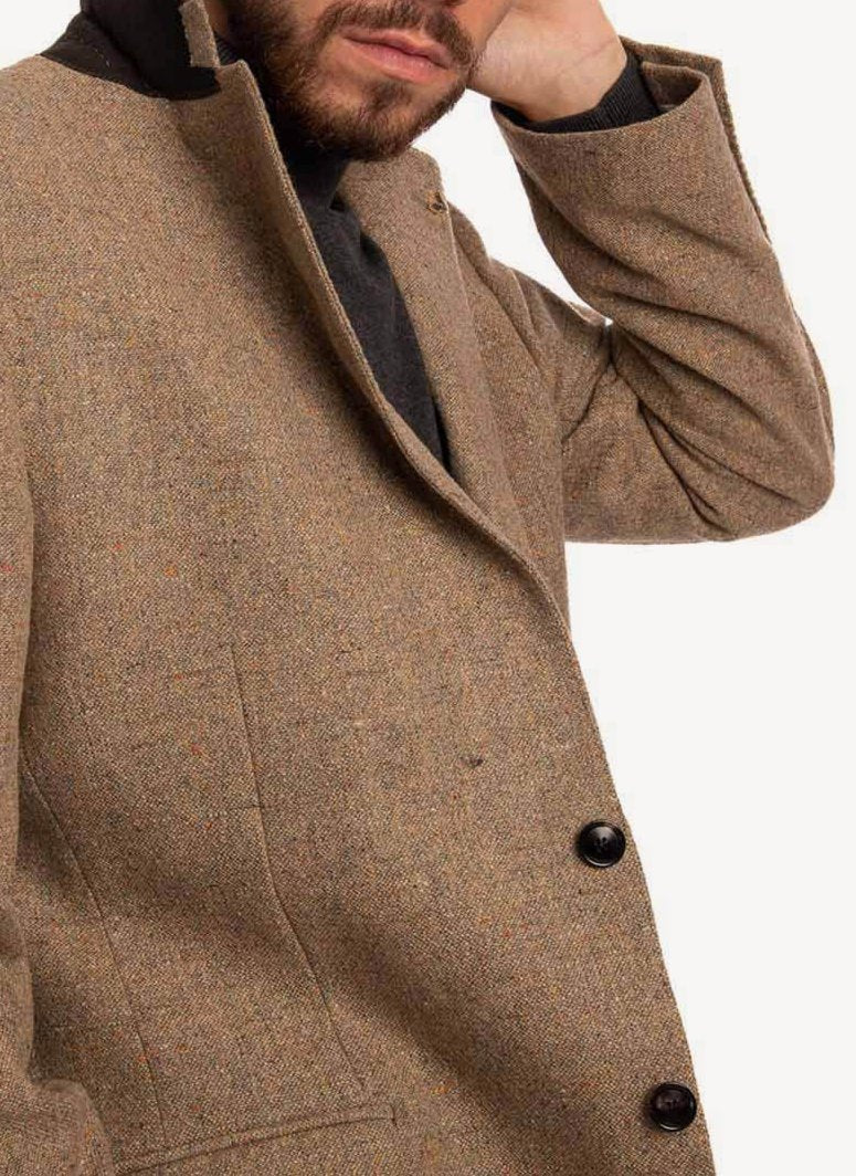 Trussardi - Veste Blazer Texturée - Brown - Homme