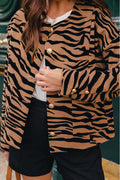 Charonne Velour Zebre Jacket