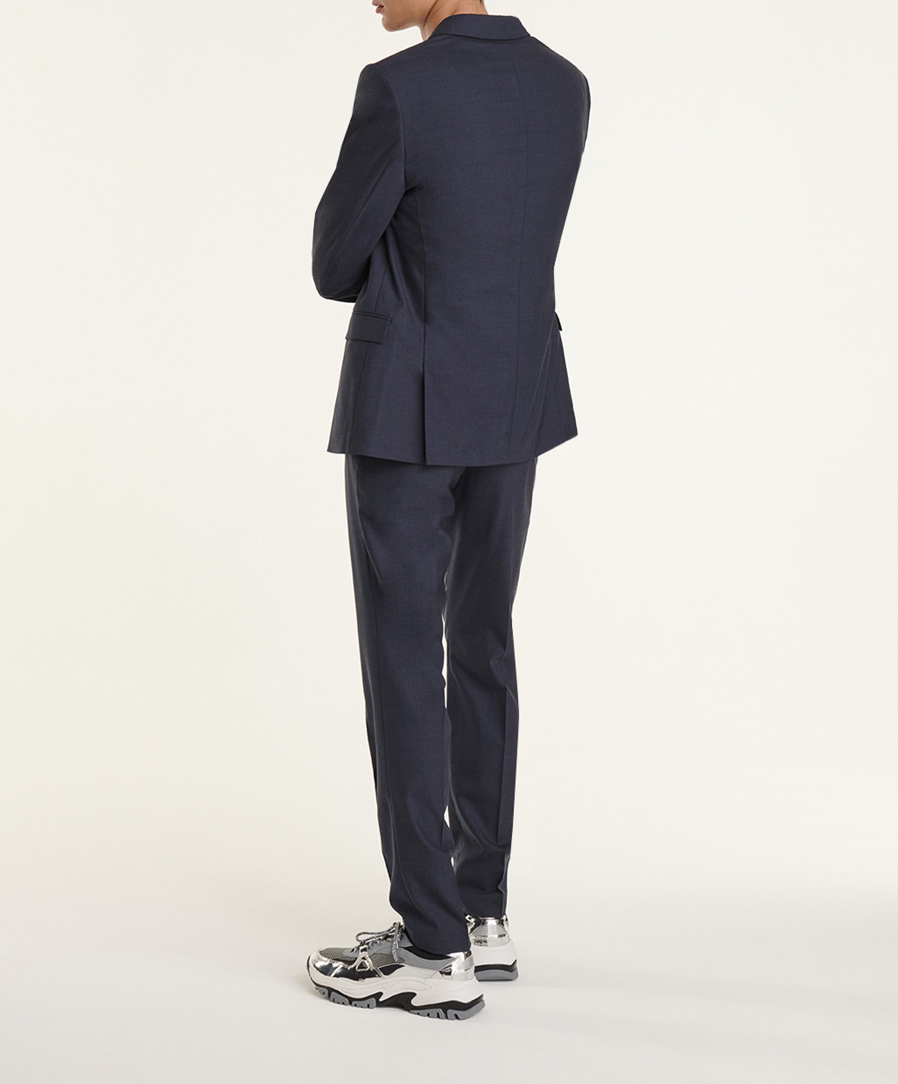The Kooples - Slate Blue Slim Fit Wool Suit Jacket - Men