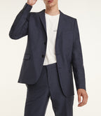 The Kooples - Slate Blue Slim Fit Wool Suit Jacket - Men