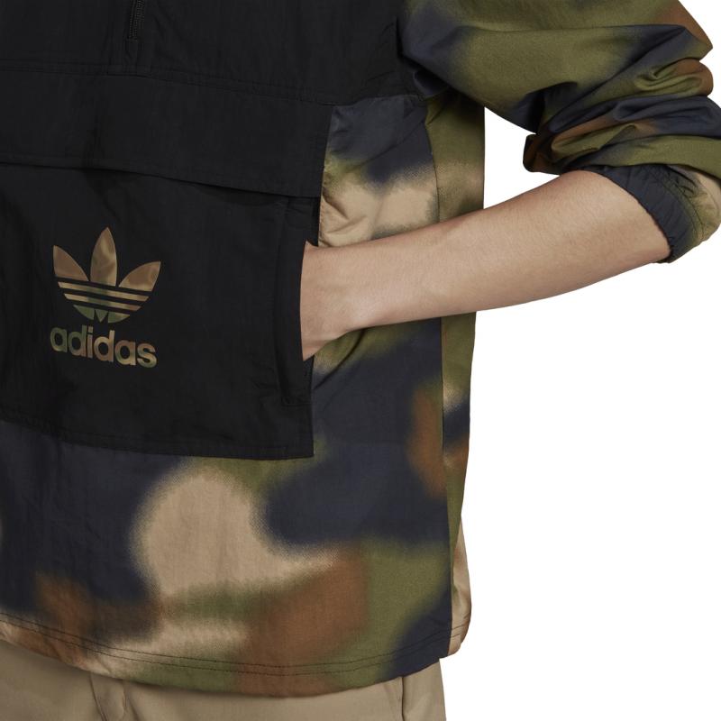 Veste Coupe-Vent Originals Camo - Noir - Homme