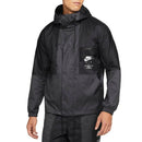 Chaqueta cortavientos con forro tejido Air - Negro