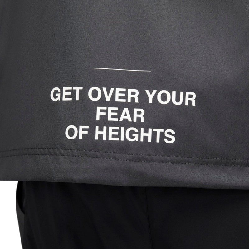Chaqueta cortavientos con forro tejido Air - Negro