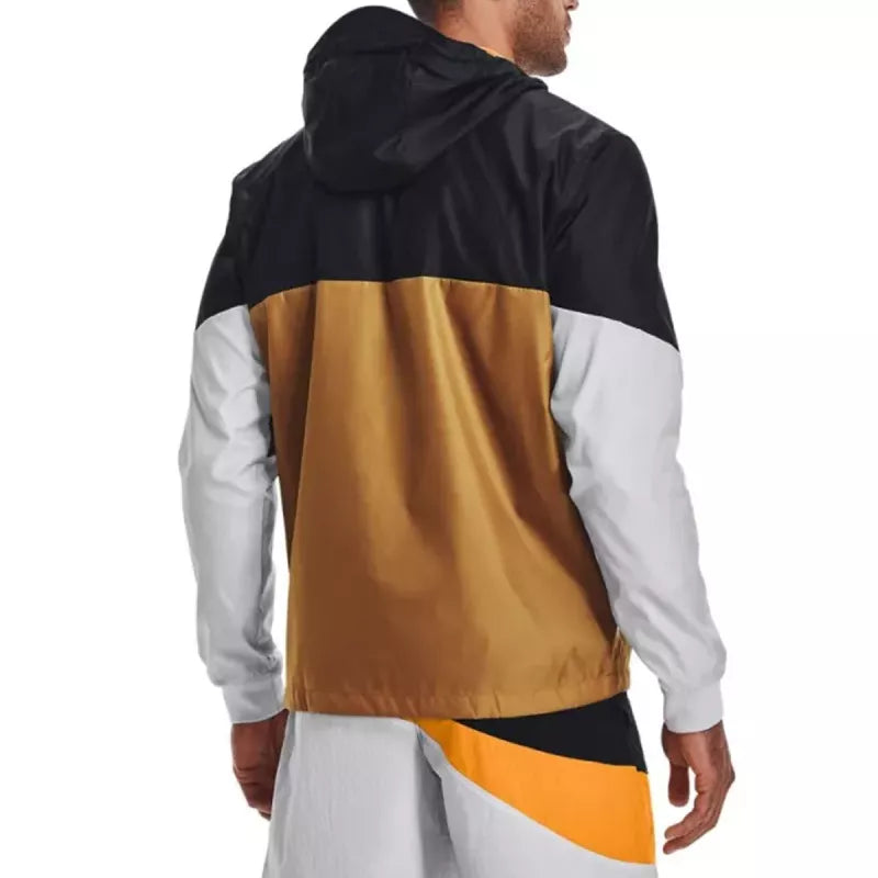 Legacy Windbreaker Jacket - Black, Orange, White - Men's