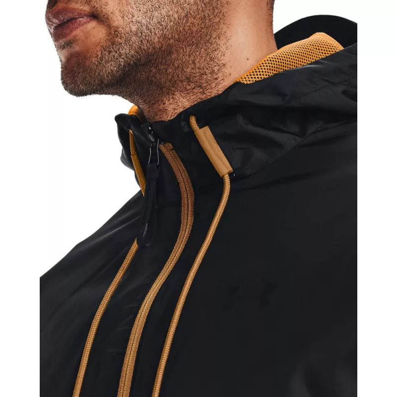 Legacy Windbreaker Jacket - Black, Orange, White - Men's