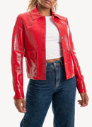 Trussardi - Veste Courte Ecoleather - R150 - Femme