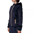 Veste Courte K-Way Lily Velour Polar Reversible - Bleu Marine