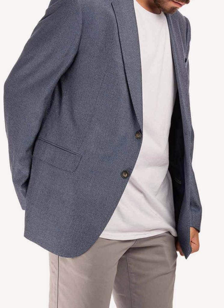 Armani - Veste De Costume Bleue - Blue - Homme