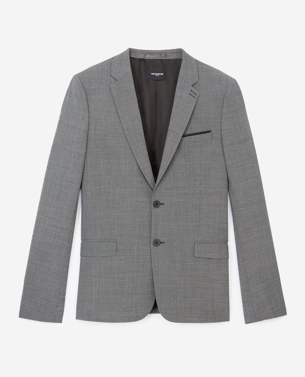The Kooples - Veste De Costume Grise Coupe Fit - Homme