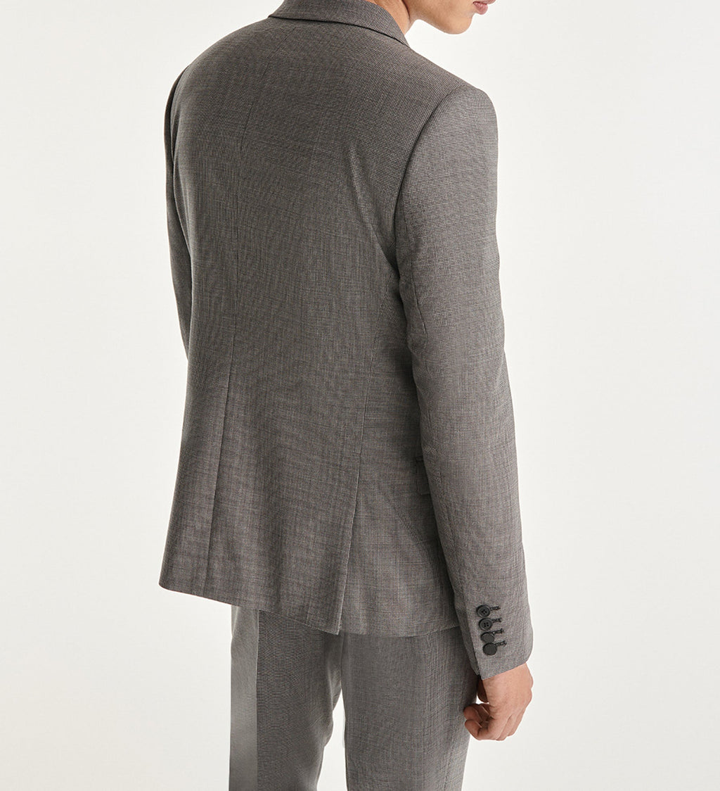 The Kooples - Veste De Costume Grise Coupe Fit - Homme