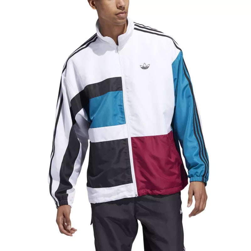 Chaqueta Adidas Originals Asymm - Blanco