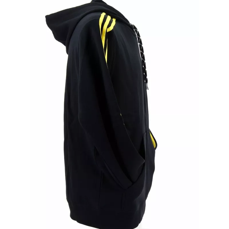Veste De Survêtement Adidas Originals Spo Hooded - Noir Et Jaune