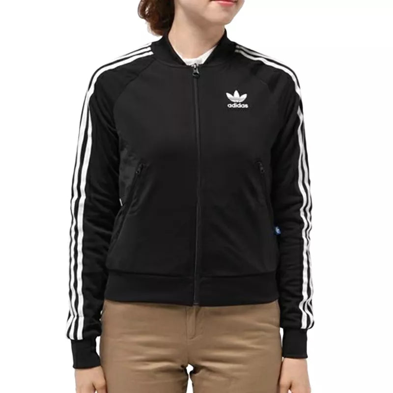 Veste De Survêtement Adidas Originals Superstar Tt - Noir/Blanc