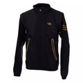 Chaqueta de chándal con estampado de leopardo cortavientos Adidas Originals - Negro
