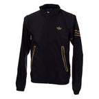 Chaqueta de chándal con estampado de leopardo cortavientos Adidas Originals - Negro
