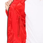 Adidas Originals Windbreaker Leopard Track Jacket - Red