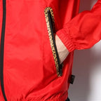 Adidas Originals Windbreaker Leopard Track Jacket - Red