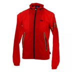 Adidas Originals Windbreaker Leopard Track Jacket - Red