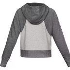 Veste De Survêtement Microthread Fleece Graphic Full Zip - Gris Foncé, Gris . - Femme
