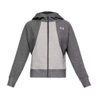Veste De Survêtement Microthread Fleece Graphic Full Zip - Gris Foncé, Gris . - Femme