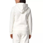 K-Way Deline Peach Fleece Tracksuit Jacket - White