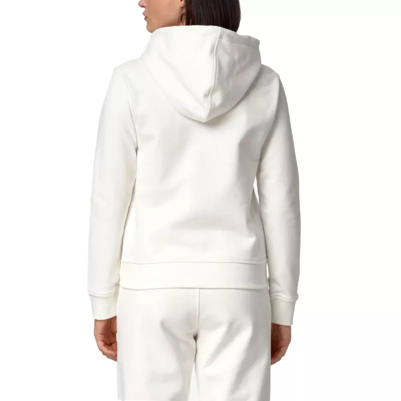 K-Way Deline Peach Fleece Tracksuit Jacket - White