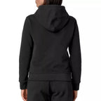 Chaqueta De Chándal K-Way Deline Peach Fleece - Negro