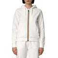 K-Way Deline Peach Fleece Tracksuit Jacket - White