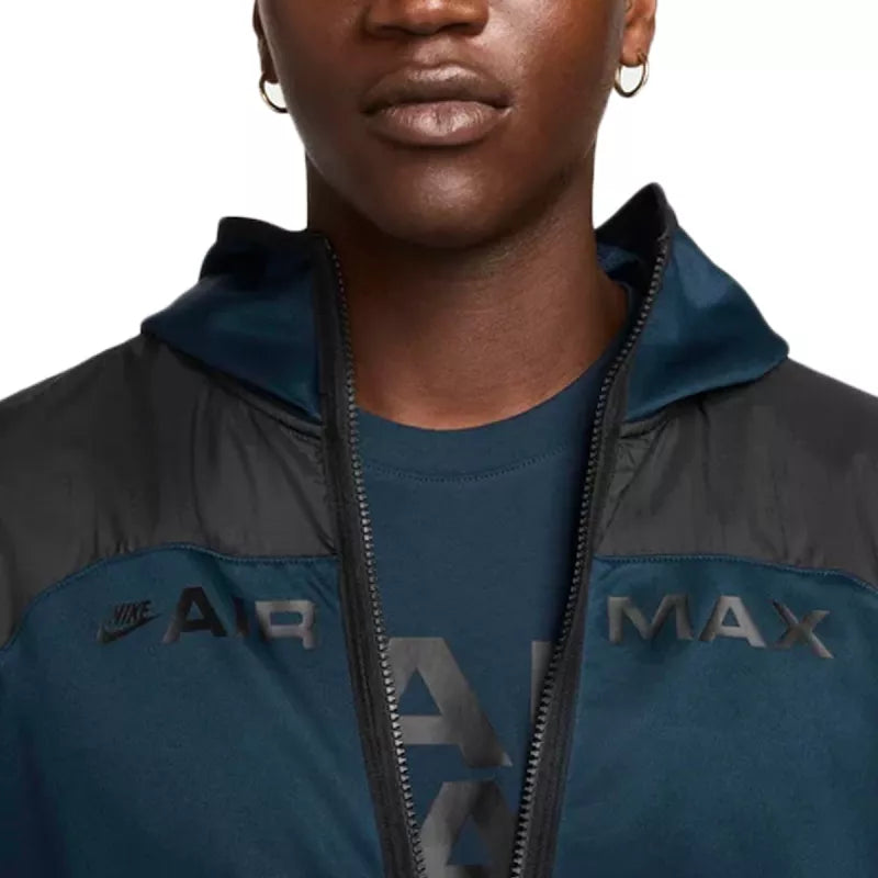 Veste De Survêtement Nike Nsw Air Max Woven - Marine/Noir