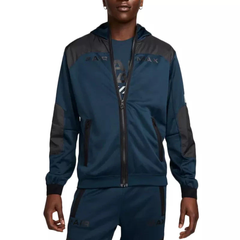 Veste De Survêtement Nike Nsw Air Max Woven - Marine/Noir