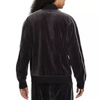 Veste De Survêtement Nike Nsw Club Velour - Noir/Blanc