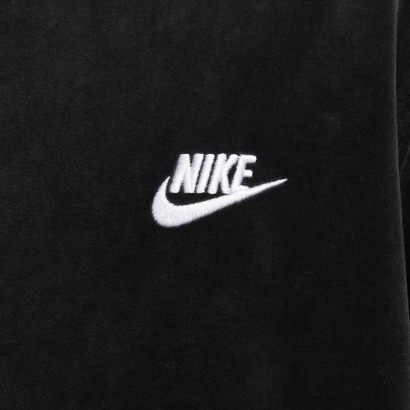 Veste De Survêtement Nike Nsw Club Velour - Noir/Blanc